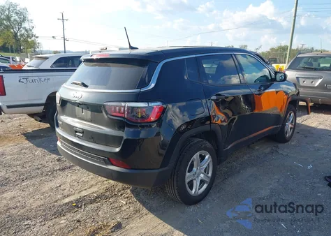 2023 Jeep Compass Sport 4X4 from USA, damaged, VIN 3C4NJDAN1PT544508